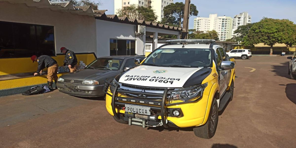 Policia Rodoviária Estadual apreende veiculo com medicamentos e anabolizantes na PR-239