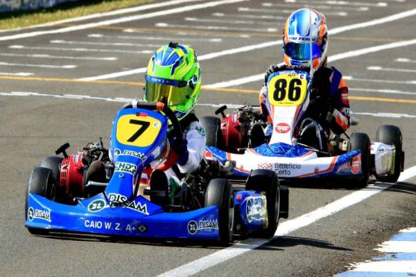 Animado, Zorzetto chega a Londrina para sua primeira Copa Brasil de Kart