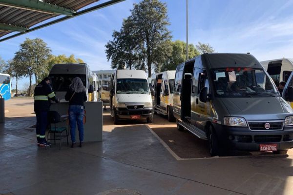 Para permissionários do transporte escolar, vistoria transmite confiança a pais e alunos