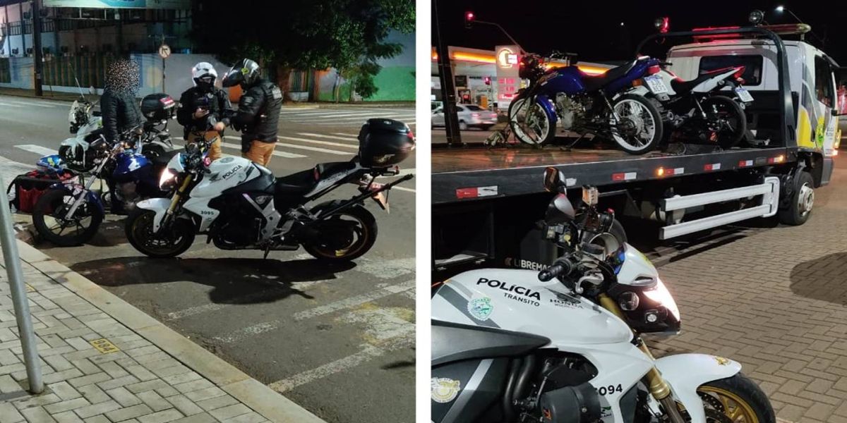 Polícia Militar apreende motocicletas com irregularidades; sendo um entregador de apenas 16 anos
