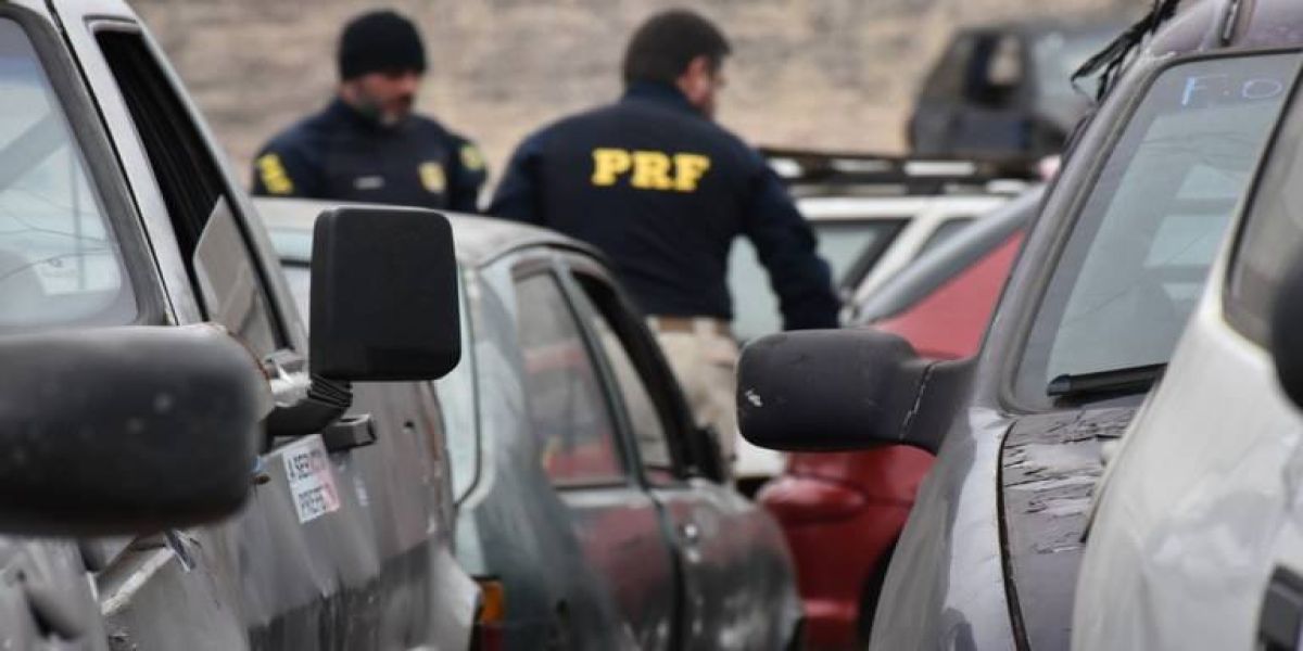 PRF realiza o 2º leilão de 2021 com mais de 300 veículos recolhidos na região oeste do Paraná