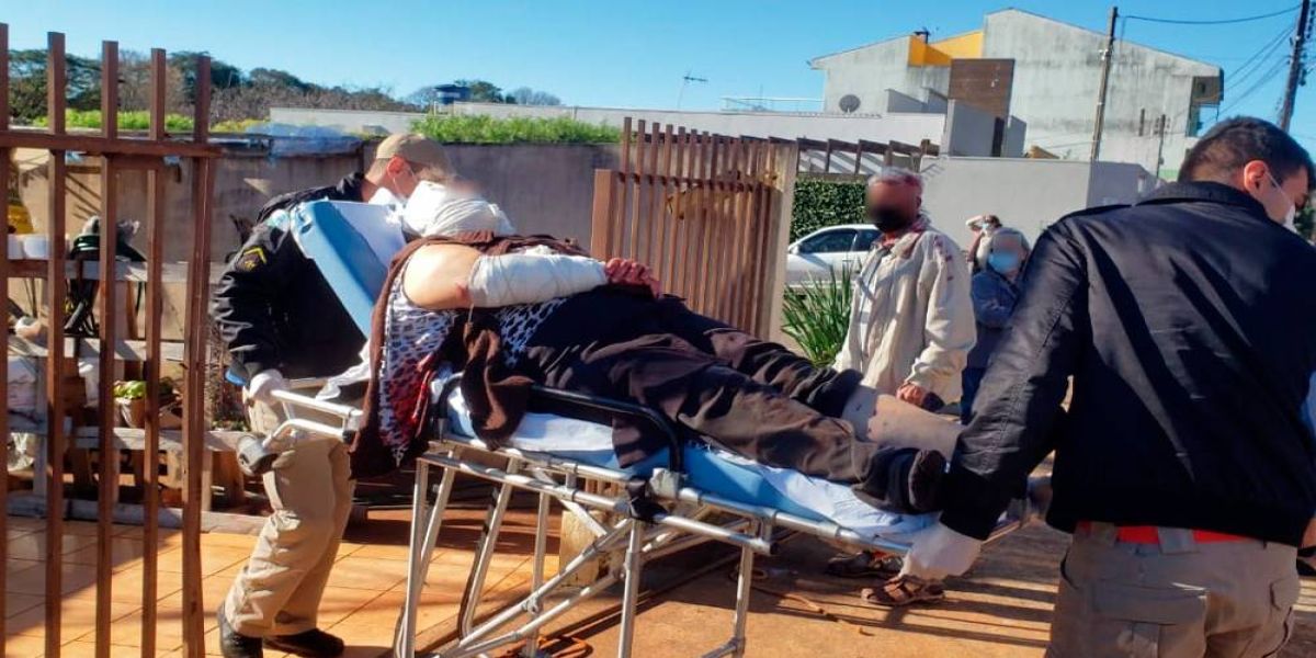 Cão pitbull ataca as próprias donas e causa ferimentos graves em Campo Mourão