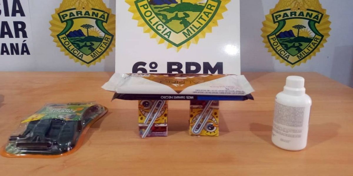 Menor é apreendida pela Polícia Militar furtando em supermercado no Bairro Presidente