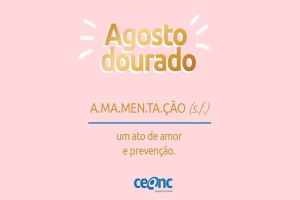 Agosto dourado: amamentação é fator protetor contra o câncer de mama