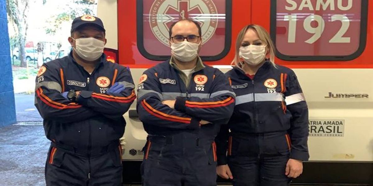 Bebê nasce no interior de UTI móvel do Samu em Cascavel