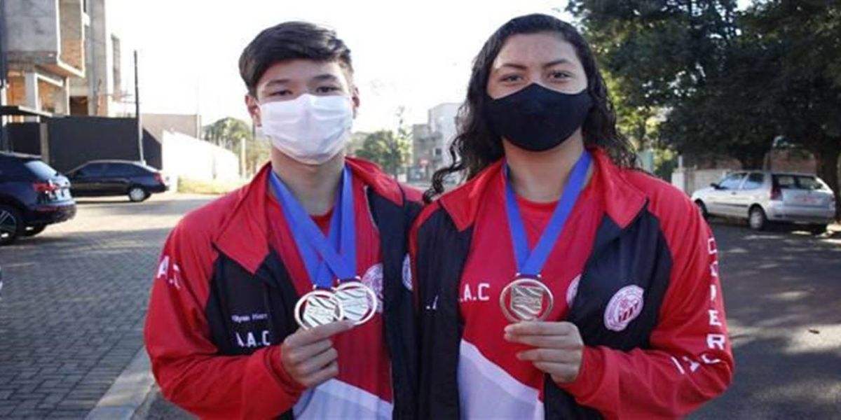 Atleta da natação de Cascavel é campeão no Campeonato Brasileiro de Natação Juvenil e Junior