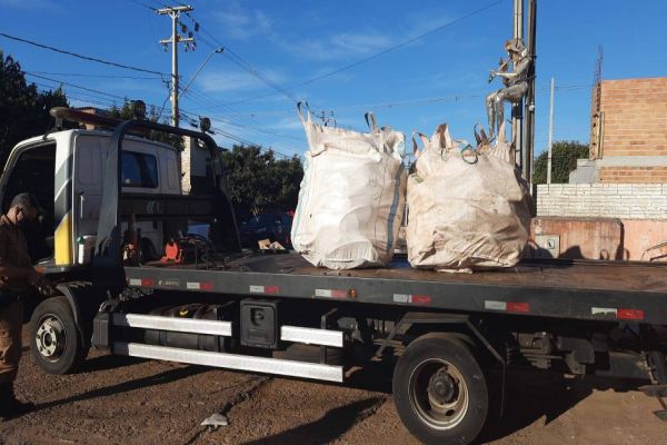Operação Heavy Metal apreende mais de 600kg de fiação de cobre sem origem declarada em Cascavel