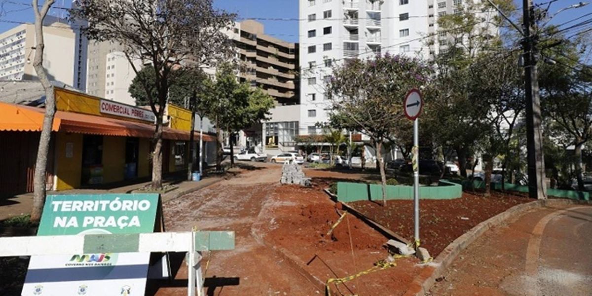 Território na Praça transforma espaços públicos