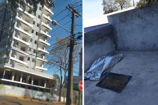 Homem de 48 anos morre após cair do 11° andar de prédio em Toledo