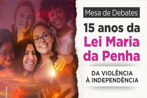 Câmara de Cascavel debate o marco de 15 anos da Lei Maria da Penha