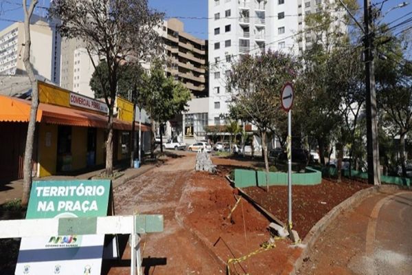 Território na Praça transforma espaços públicos