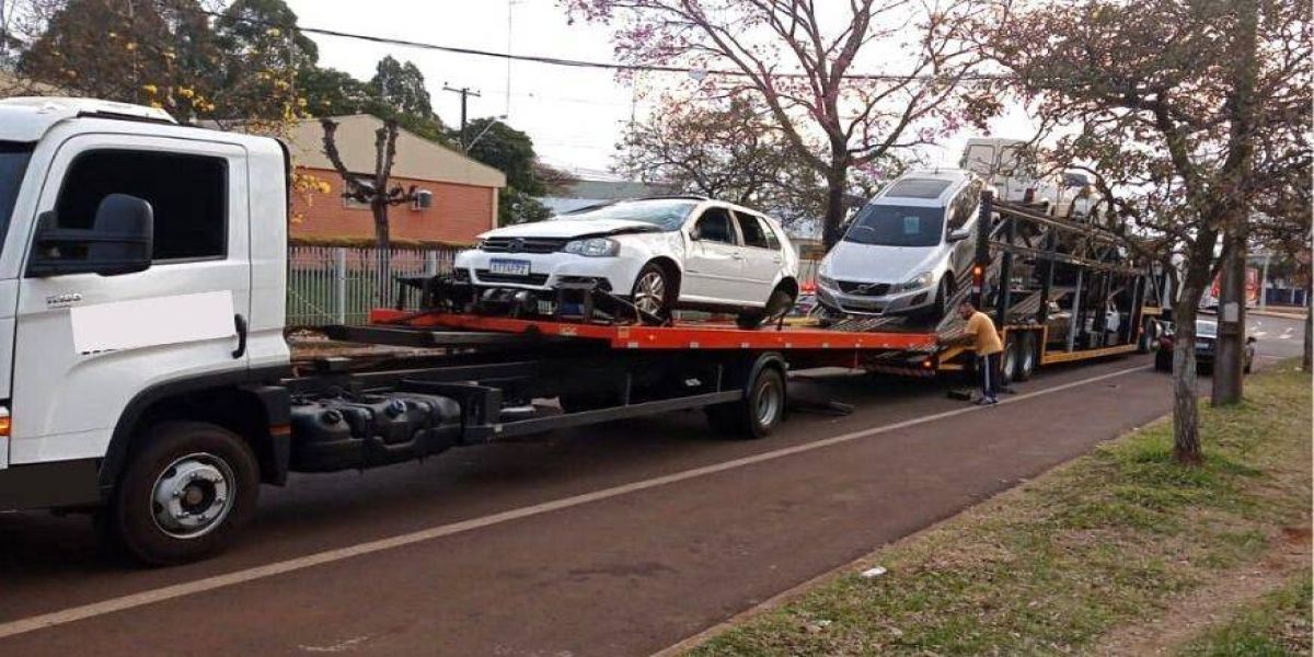 Transitar faz alerta para veículos que transitam acima da altura permitida