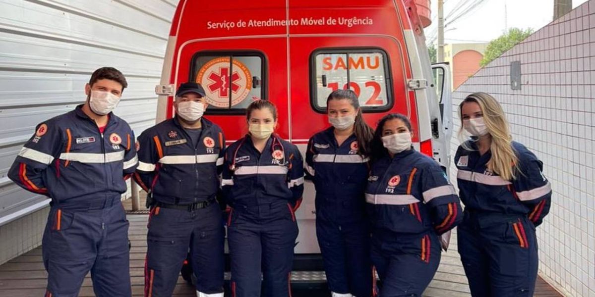 Samu reverte parada cardiorrespiratória em paciente de 60 anos