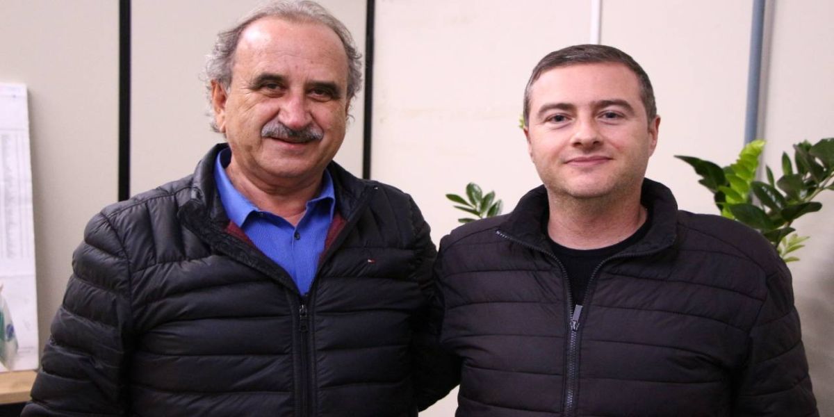 Renato Silva recebe visita do presidente da Aerp