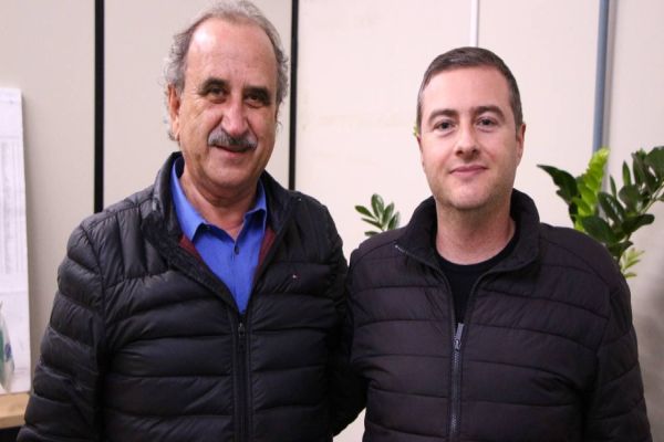 Renato Silva recebe visita do presidente da Aerp