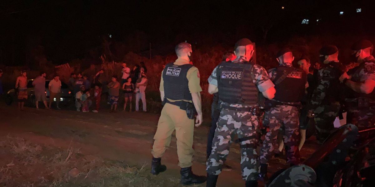 Polícia Militar atende ocorrência de invasão de terras no XIV de Novembro
