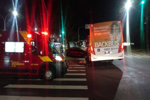 Em seis dias, três ônibus do transporte coletivo se envolvem em acidente por conversão à esquerda