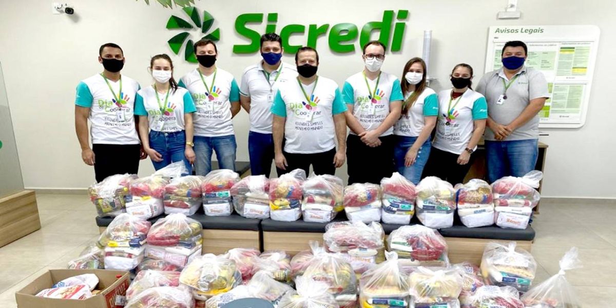 Ações do Sicredi no Dia de Cooperar beneficiam mais de 165 mil pessoas