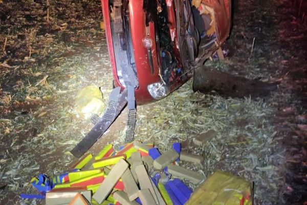 Indivíduo tenta "dar fuga" da policia, mas acaba se dando mal em Ouro Verde Do Oeste