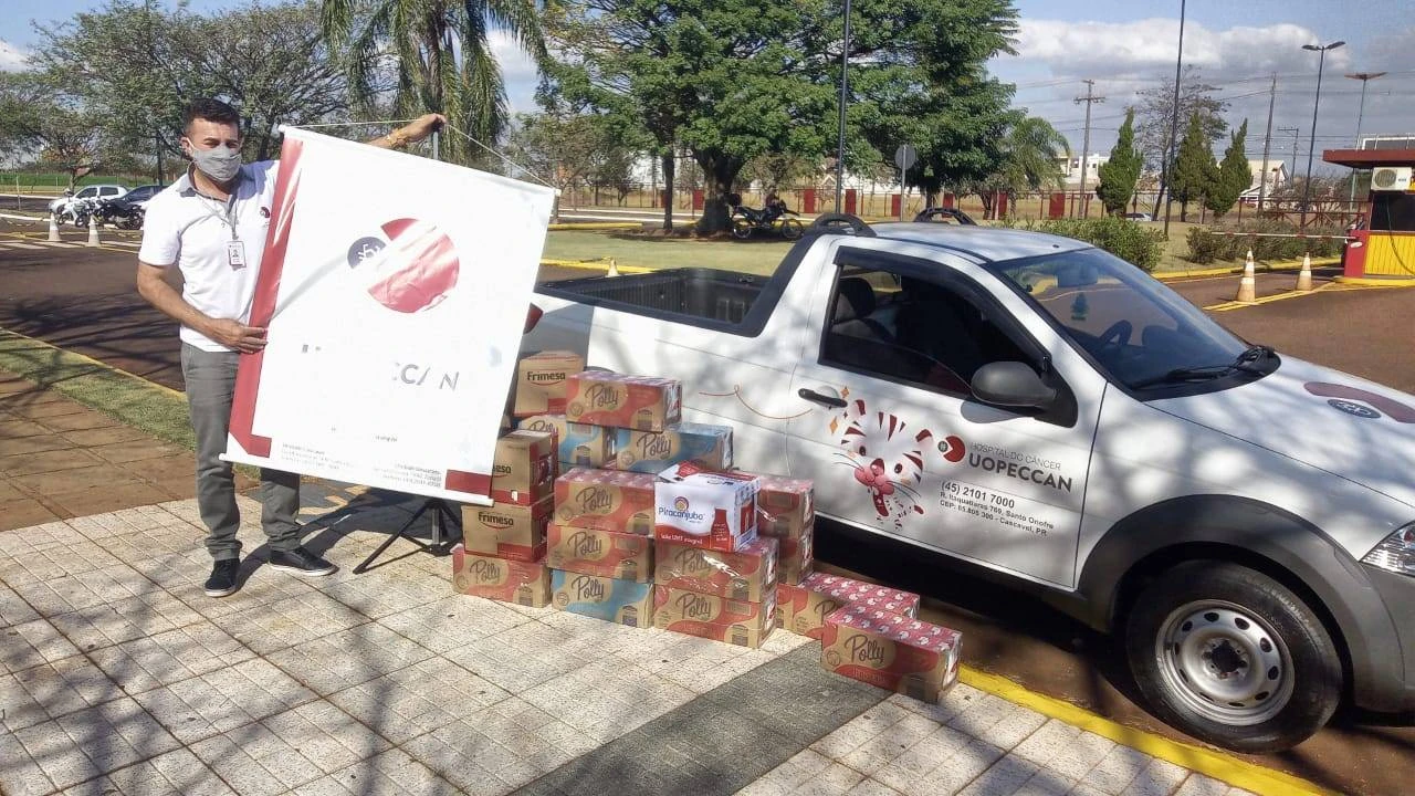 Foto relacionada a notícia: PUCPR Toledo promove campanha de doação e arrecada mais de uma tonelada de alimentos