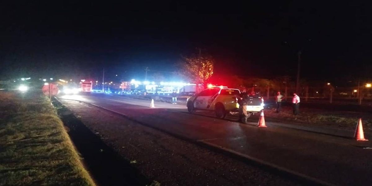 Homem morre atropelado por ônibus na PR 486 em Assis Chateaubriand