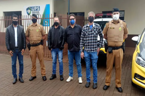 Foto relacionada a notícia: Vereadores vão à posse e repassam demandas ao novo comandante da UPS Norte