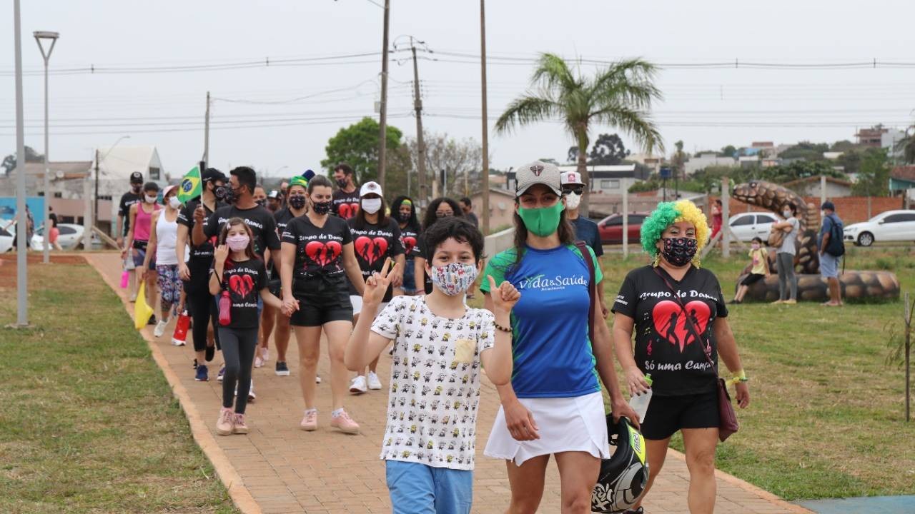 Passeio da Independência une patriotismo e atividade física