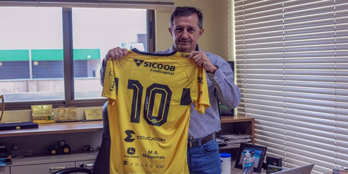 Empresa de equipamentos agrícolas, MA Máquinas é a nova patrocinadora do FC Cascavel