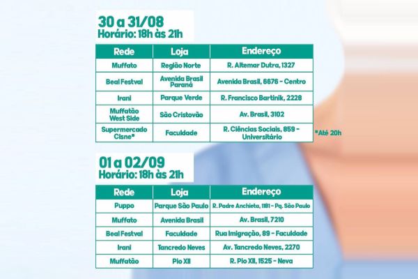 Ainda há tempo de se vacinar contra influenza em Cascavel