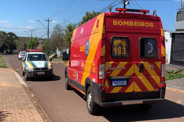 Homem de 55 anos fica ferido após sofrer queda de bicicleta na Rua Rio Grande do Norte
