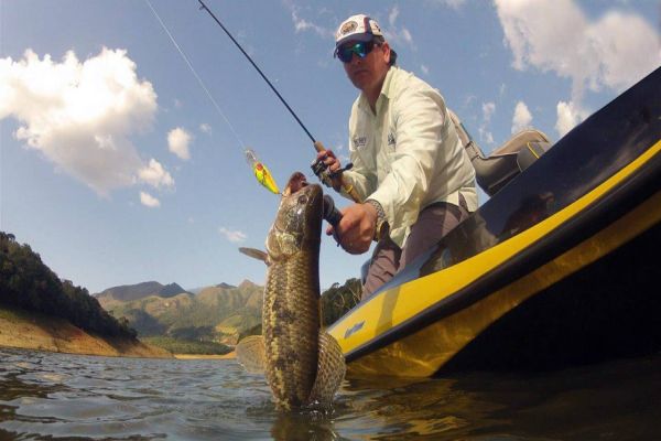 Pesca esportiva na Represa do Baixo Iguaçu vai incentivar turismo náutico no Paraná