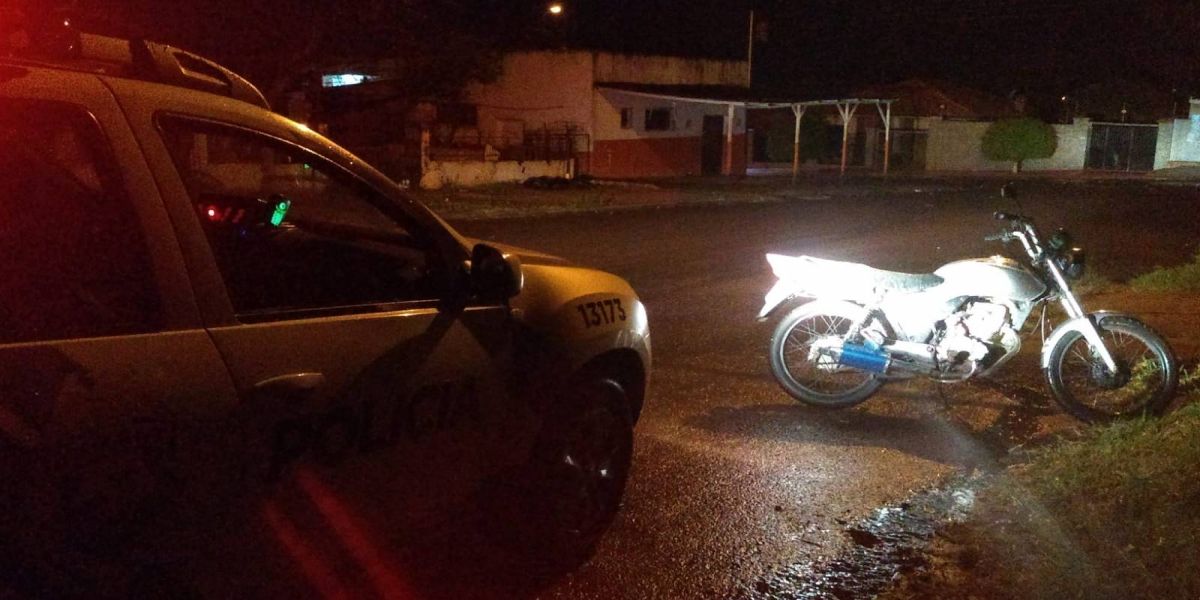 Polícia Militar recupera motocicleta furtada no bairro São Cristóvão