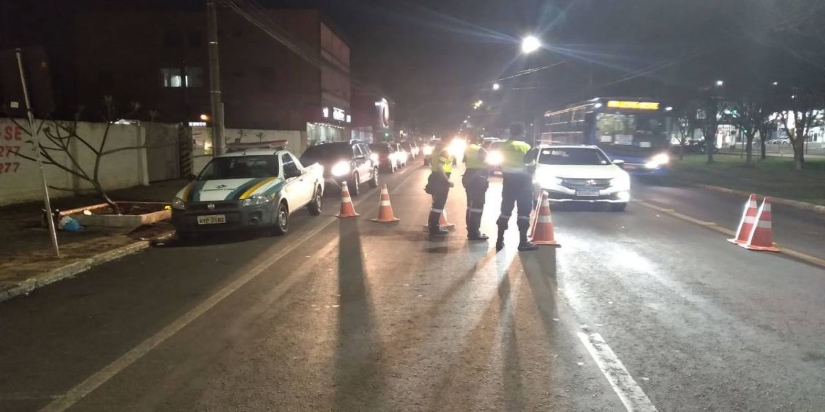 Blitz encaminha 2 condutores à 15ªSDP por embriaguez ao volante e um por mandado de prisão em aberto