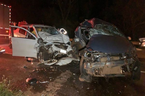 Imagem referente a notícia: Homem morre em grave colisão de trânsito na BR-369 entre Cascavel e Corbélia