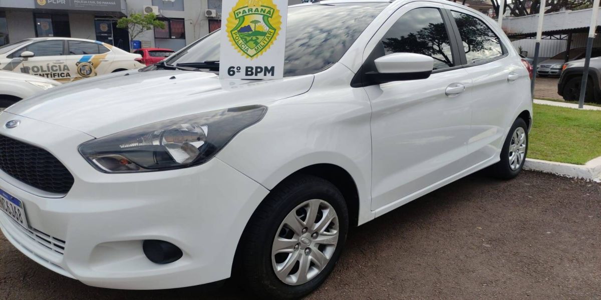 Homem de 36 anos é detido após roubar carro no Bairro Parque Verde