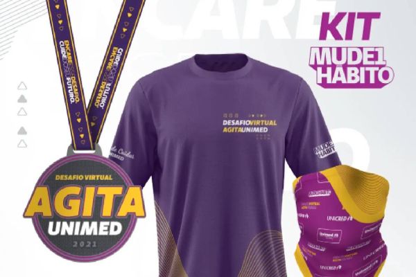 Unimed Cascavel abre inscrições para o Desafio Virtual Agita Unimed