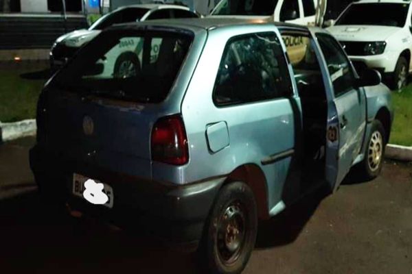 Polícia Militar recupera veículo Gol com alerta de furto no Bairro Morumbi