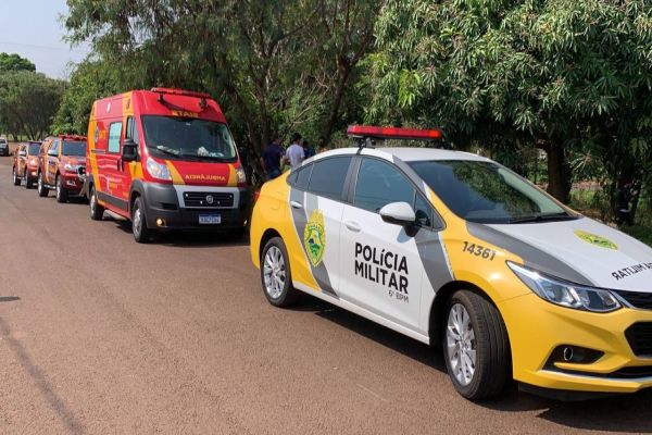 Imagem referente a notícia: Homem é baleado em mata na Rua Maxakalis no Bairro Santa Cruz