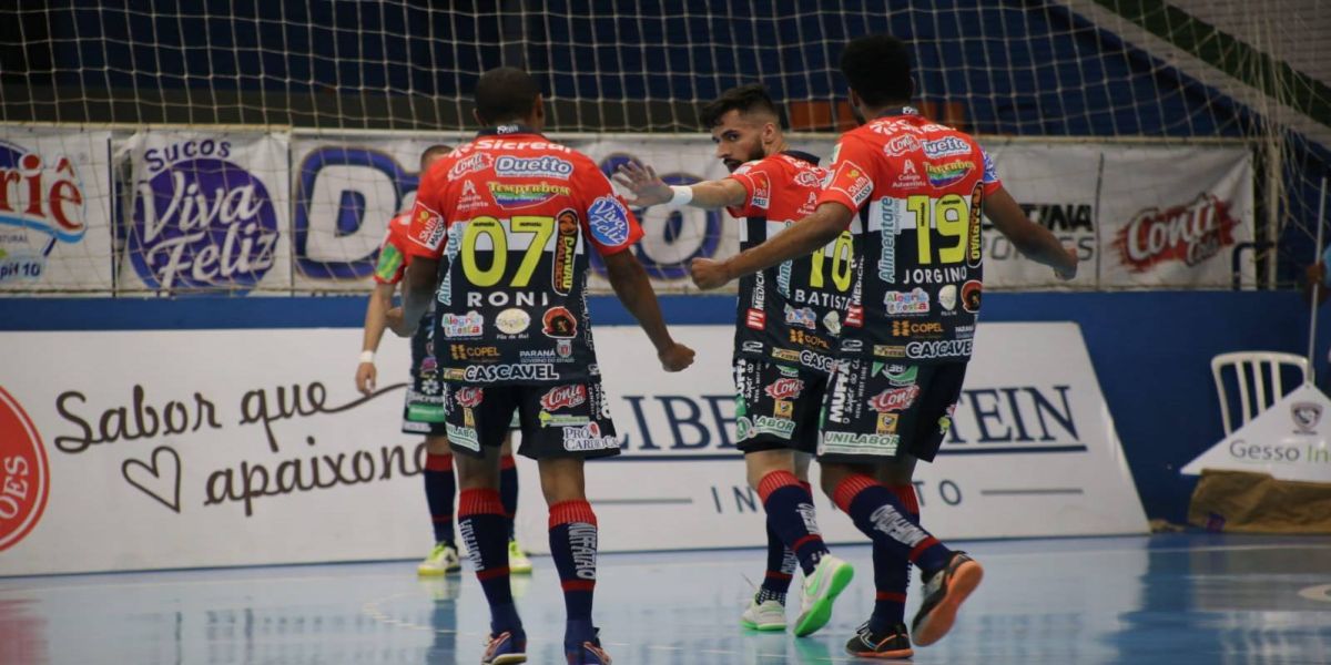Cascavel Futsal começa a sua trajetória na Liga Futsal Paraná 2021