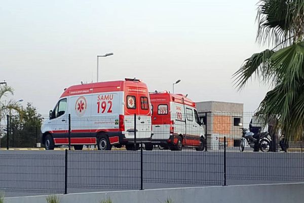 Homem sofre mal súbito em comercio na Rua Rio da Paz no Bairro Universitário