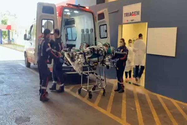 Aeromédico: Vítima de incêndio em Santa Tereza do Oeste é transferida para Londrina