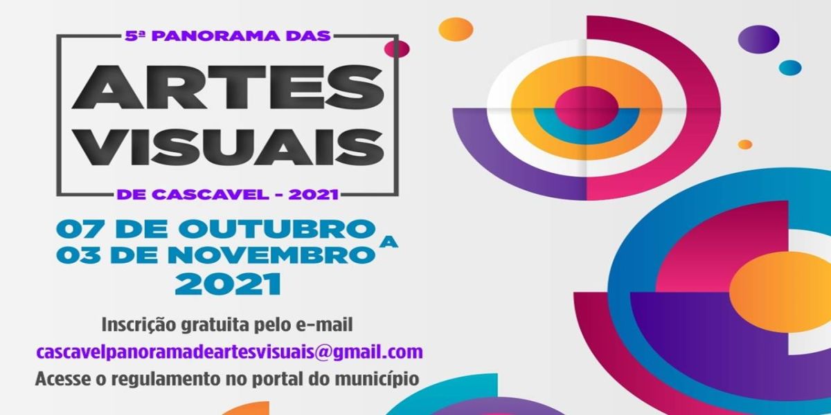 Museu de Arte de Cascavel abre as inscrições para a 5ª Mostra Panorama das Artes Visuais de Cascavel