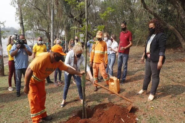 21 de Setembro: Dia da Árvore é comemorado com plantio no Lago Municipal