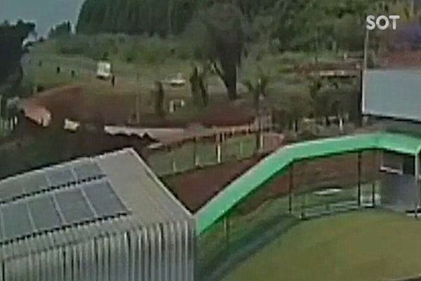 Câmera de segurança registra acidente fatal na BR-277 em Santa Tereza do Oeste