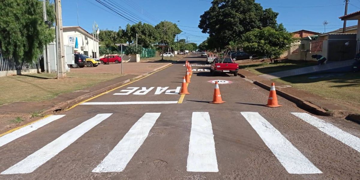 Licitação para sinalização horizontal da Transitar é finalizada com economia de 38% ao Município
