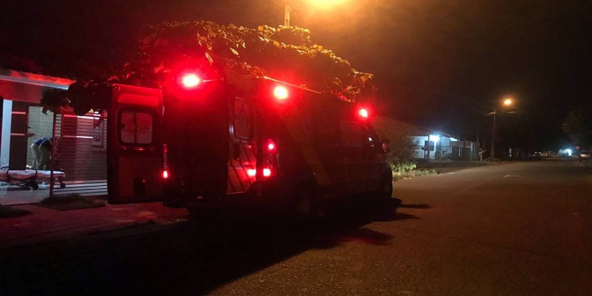 Criança de dois anos sofre convulsão após sofrer queda dentro de residência no Bairro Bela Vista