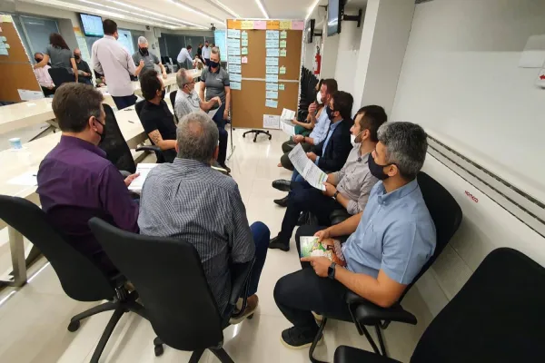 Foto relacionada a notícia: Caciopar reúne diretores para alinhar pontos do planejamento da gestão 2021/2022