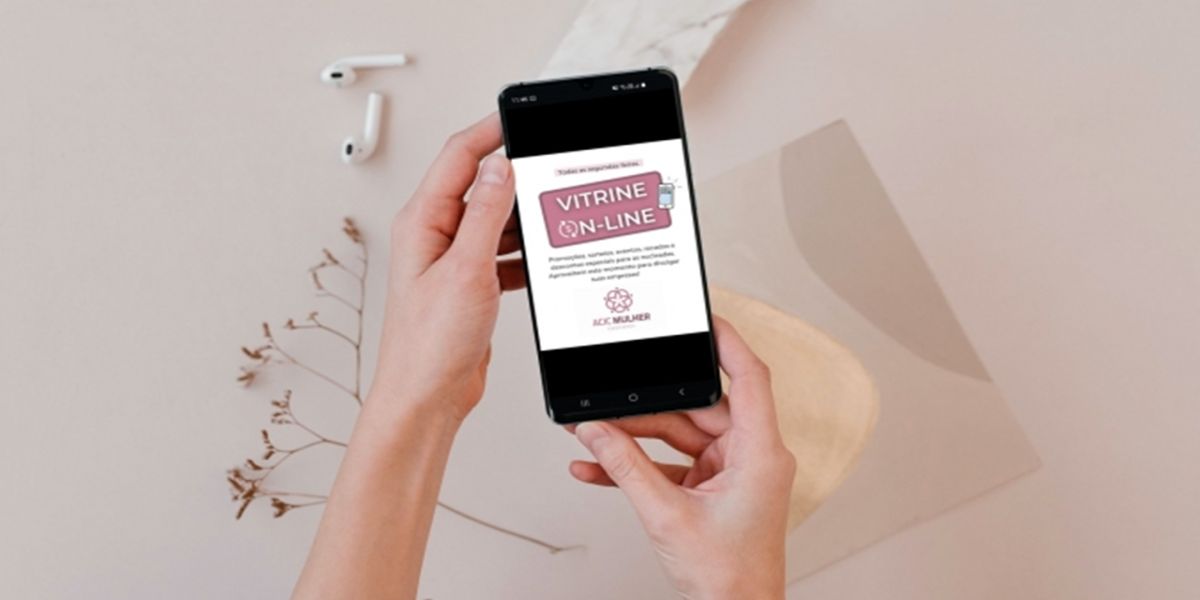 Acic Mulher lança Vitrine On-line