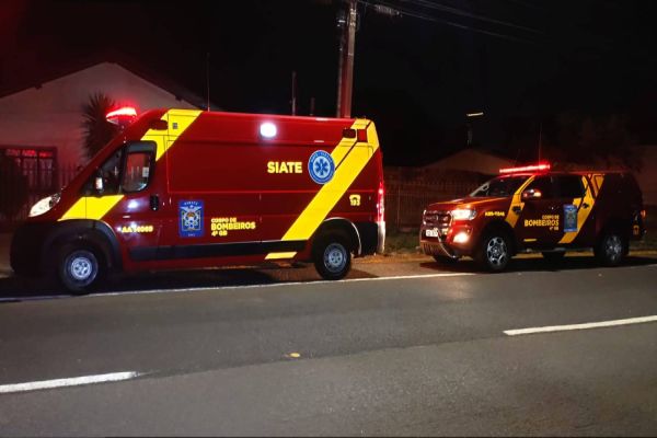 Homem de 39 anos é atropelado na Rua Souza Naves