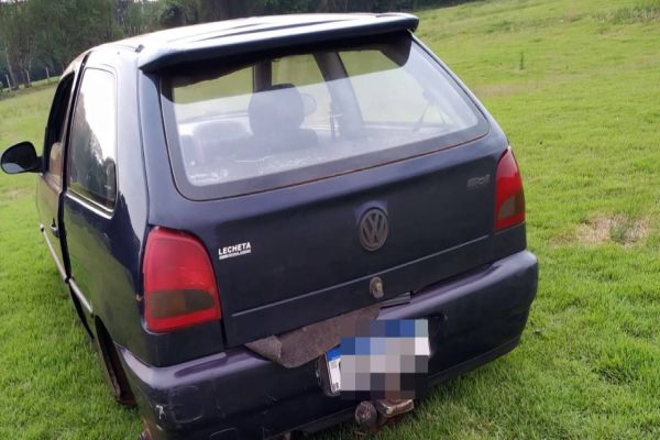 Imagem referente a notícia: GM recupera veículo furtado em Supermercado de Cascavel